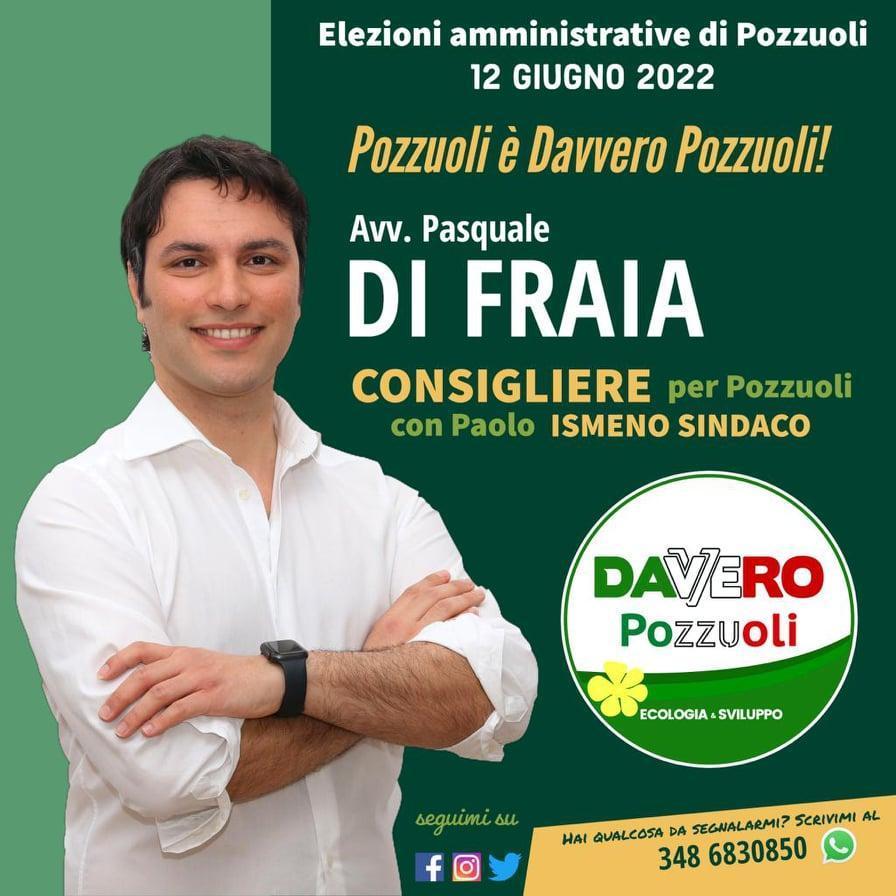 Elezioni Pozzuoli 2022 Pasquale di Fraia