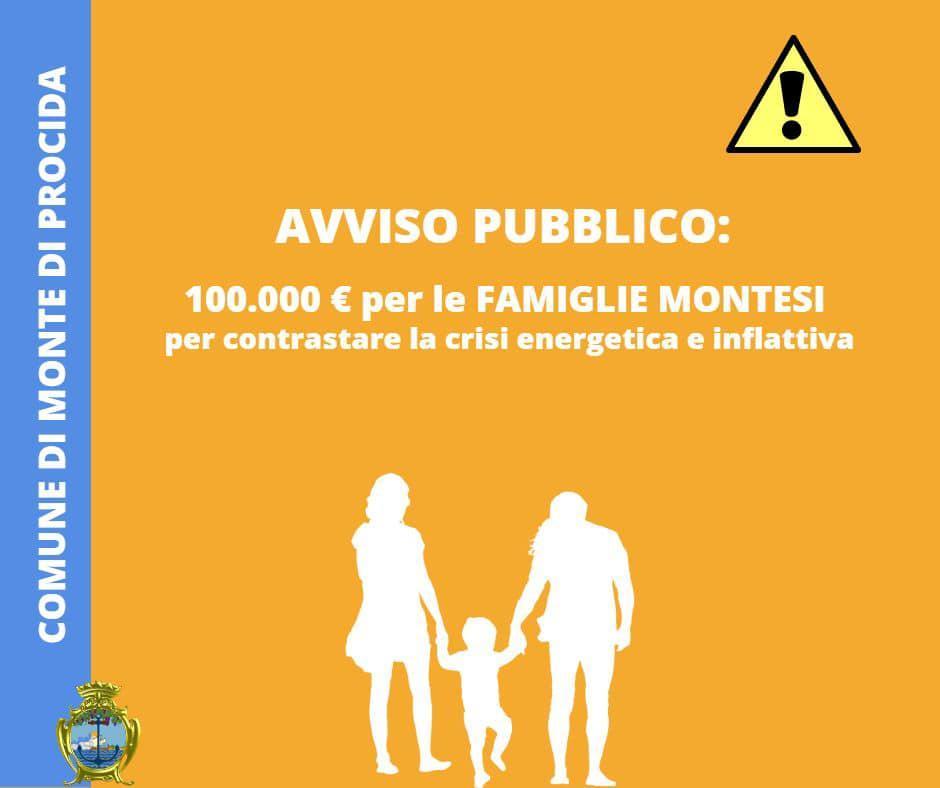 100 mila euro per le famiglie bisognose