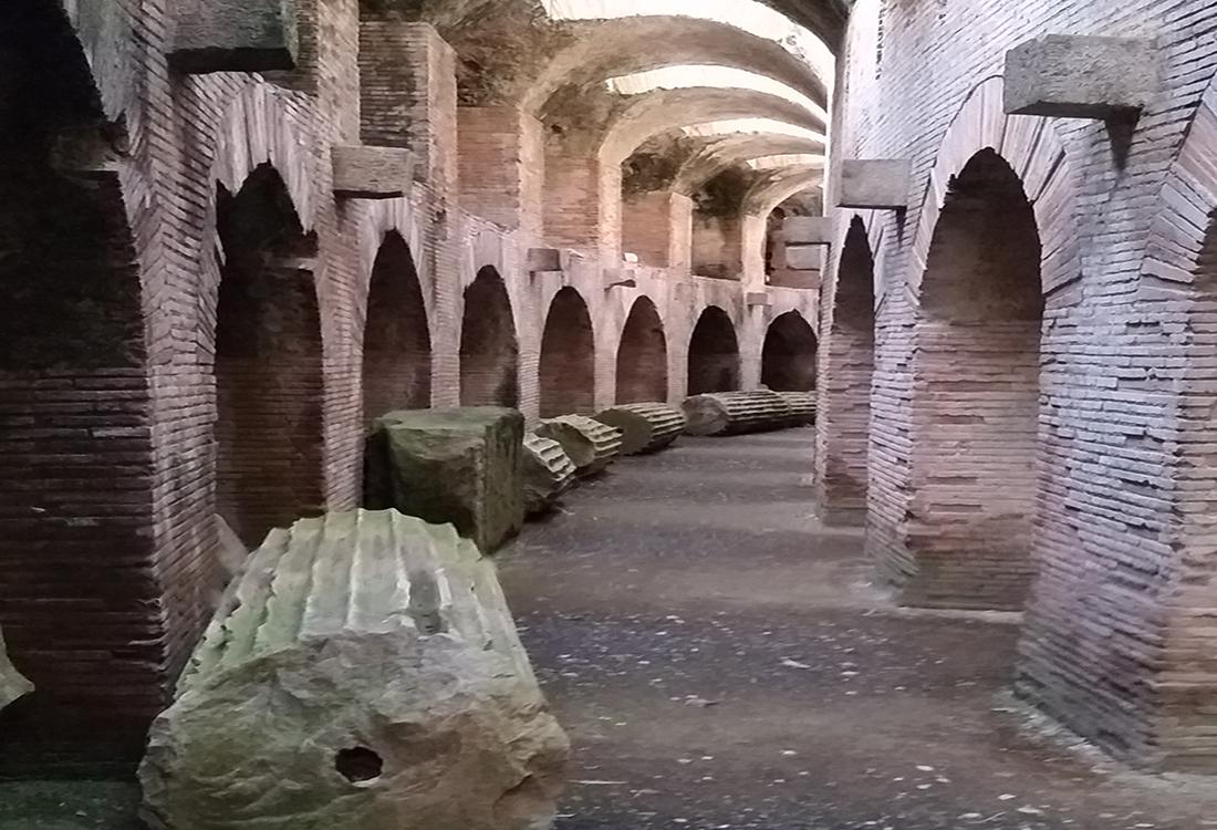 sotterranei anfiteatro flavio pozzuoli