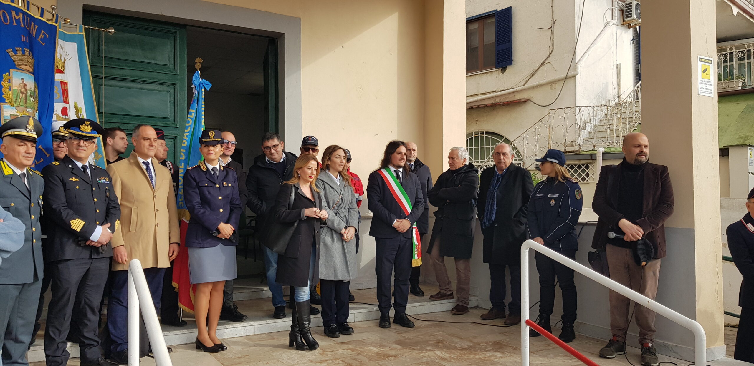 inaugurazione nuovo municipio bacoli