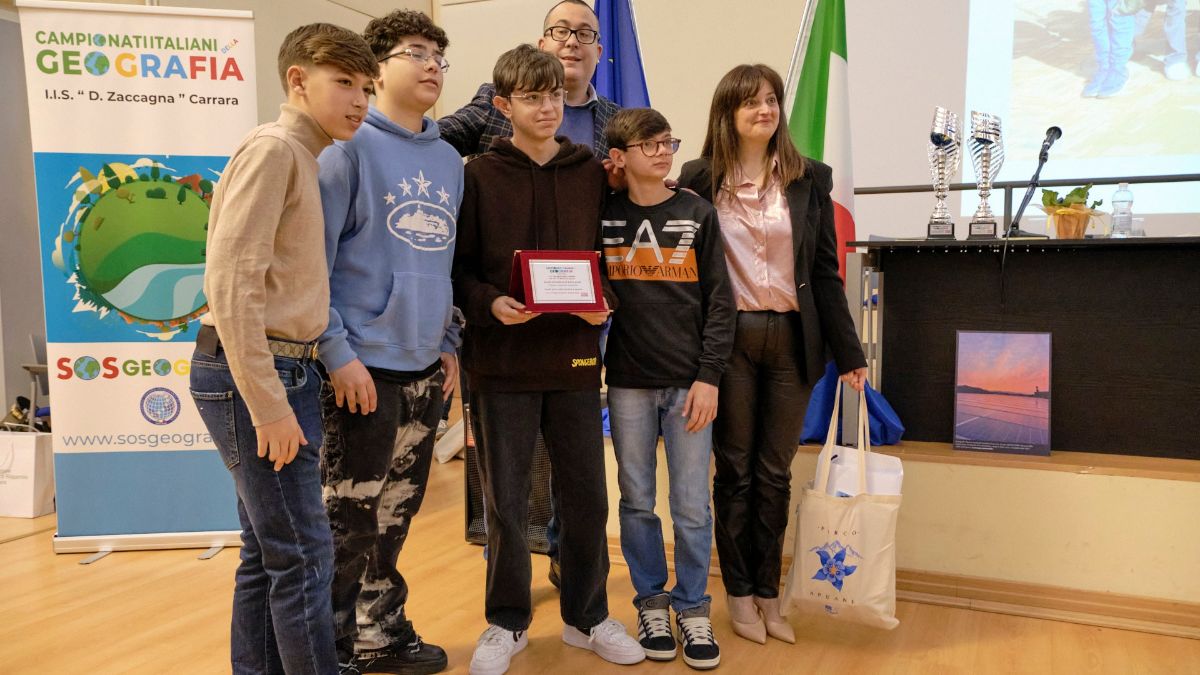 istituto paolo tarso premiato campionati italiani geografia bacoli