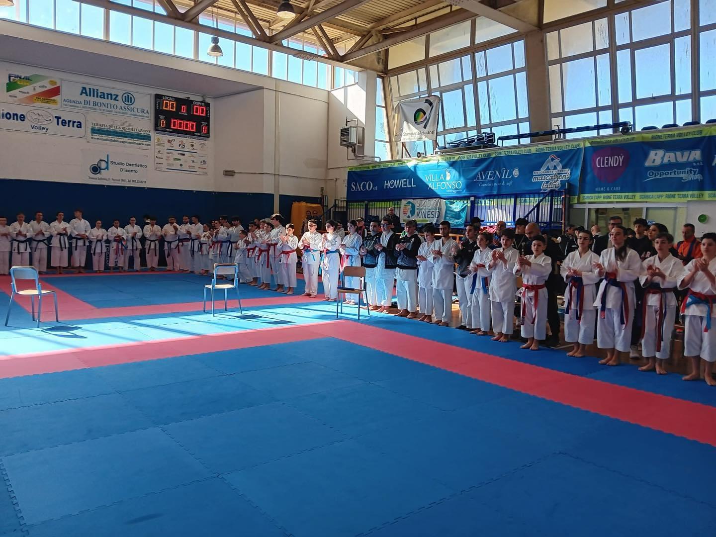 campionato regionale karate pozzuoli